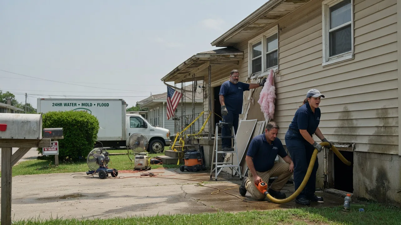 Water Damage Repair in Masury, OH near me